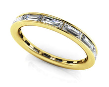 Load image into Gallery viewer, Luxe Baguette Eternity Diamond Ring with 1.20 ct.(finished) 4x1.5mm - Luxury Time NYC