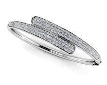 Load image into Gallery viewer, Luxe Diamond Bangle with 2.24 ct.(finished) 1.2mm, 1.4mm, 1.6mm - Luxury Time NYC