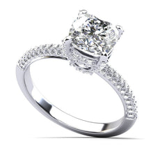 Load image into Gallery viewer, Luxury Diamond Engagement Ring with 0.90 ct. (0.50 ct. center diamond) - Luxury Time NYC