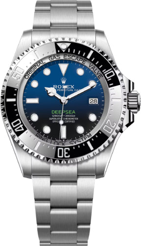 Rolex Deepsea 44 mm D-Blue "James Cameron" Stainless Steel Blue Dial Watch- 136660