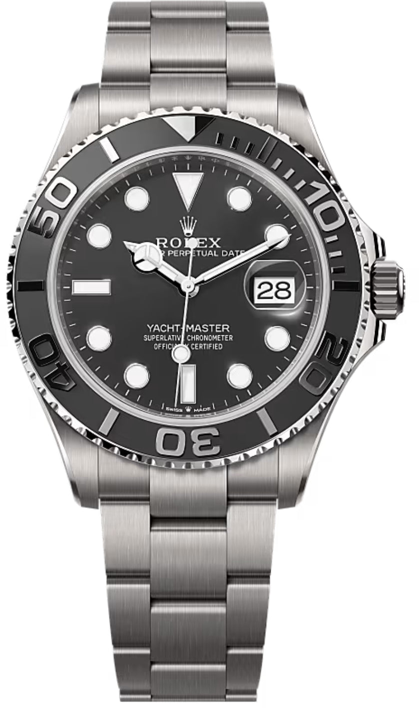 Rolex Yacht-Master 42 Titanium Intense Black Dial Oyster - 226627