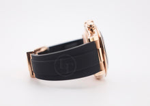 Load image into Gallery viewer, Rolex Daytona Rose Gold Sundust/Bright Black Dial 40 mm Oysterflex Rubber Bracelet Watch - 126515LN