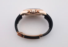Load image into Gallery viewer, Rolex Daytona Rose Gold Sundust/Bright Black Dial 40 mm Oysterflex Rubber Bracelet Watch - 126515LN