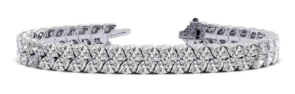 Marquise Dreams Diamond Tennis Diamond Bracelet with 15.20 ct.(finished) 5x3mm - Luxury Time NYC