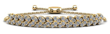 Load image into Gallery viewer, Marquise Illusion Adjustable Diamond Bracelet with 2.24 ct.(finished) 2mm - Luxury Time NYC