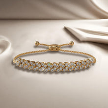 Load image into Gallery viewer, Marquise Illusion Adjustable Diamond Bracelet with 3.60 ct.(finished) 2.5mm - Luxury Time NYC