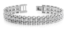 Load image into Gallery viewer, Mens Diamond Link Diamond Bracelet with 1.02 ct.(finished) 2.0mm - Luxury Time NYC