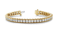 Load image into Gallery viewer, Milgrain Edge Diamond Bracelet with 12.48 ct.(finished) 3.4mm - Luxury Time NYC