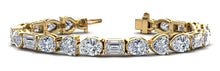 Load image into Gallery viewer, Mixed Shape Combination Diamond Bracelet with 13.50 ct.(finished) - Luxury Time NYC