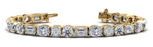 Load image into Gallery viewer, Mixed Shape Radiant Diamond Bracelet with 22.80 ct.(finished) - Luxury Time NYC