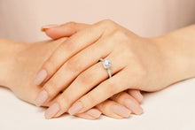 Load image into Gallery viewer, New Love Diamond Engagement Ring with 0.82 ct. (0.50 ct. center diamond) - Luxury Time NYC