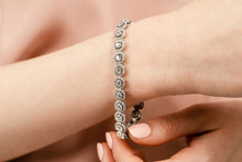 Load image into Gallery viewer, Octagon Red Carpet Diamond Bracelet with 13.45 ct.(finished) 1.4mm, 5.0mm - Luxury Time NYC