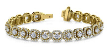 Load image into Gallery viewer, Octagon Red Carpet Diamond Bracelet with 13.45 ct.(finished) 1.4mm, 5.0mm - Luxury Time NYC