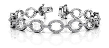 Load image into Gallery viewer, Open Oval Love Lab - Grown Diamond Bracelet with 2.54 ct.(finished) 1.2mm - Luxury Time NYC