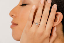 Load image into Gallery viewer, Oval Solitaire Diamond Engagement Ring with 1.60 ct.(finished) mm, 8x6mm - Luxury Time NYC