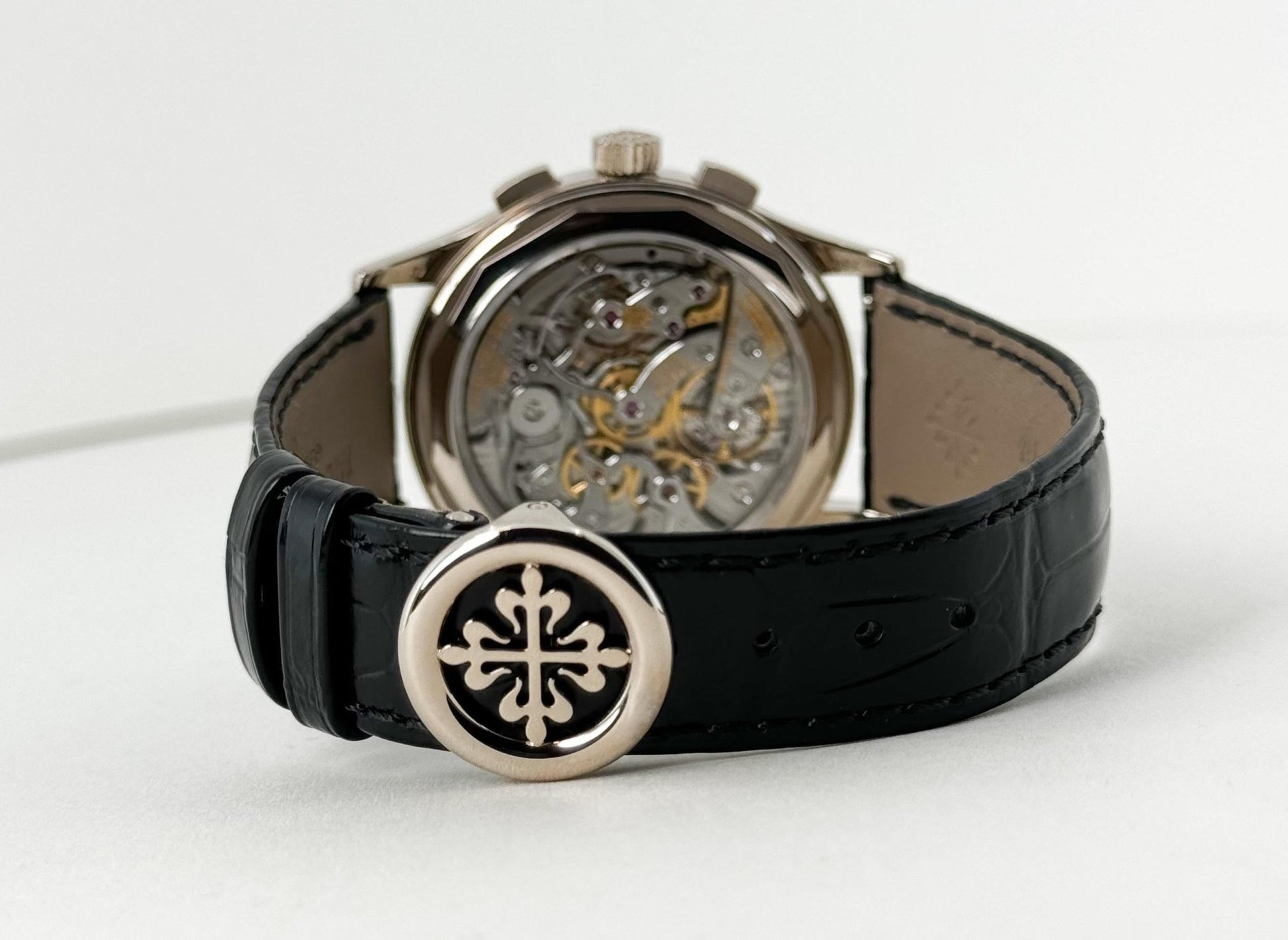 Patek Philippe 5170G - 001 Complications Chronograph 39.4mm Silver White Arabic White Gold Manual - Luxury Time NYC