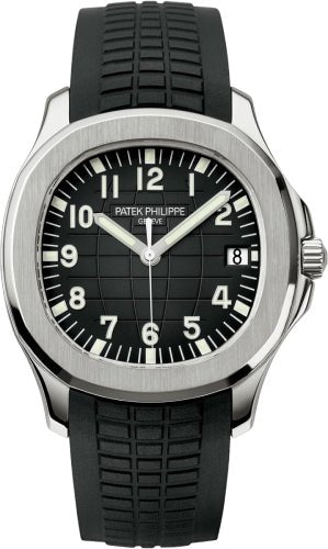 Patek Philippe Aquanaut Date Sweep Seconds Stainless Steel Black Dial | 5167A - 001 - Luxury Time NYC