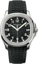 Load image into Gallery viewer, Patek Philippe Aquanaut Date Sweep Seconds Stainless Steel Black Dial | 5167A - 001 - Luxury Time NYC