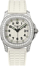 Load image into Gallery viewer, Patek Philippe Aquanaut Ladies White Gold Diamonds White Dial | 5069G - 011 - Luxury Time NYC