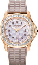 Load image into Gallery viewer, Patek Philippe Aquanaut Luce Haute Joaillerie Rose Gold Diamonds Mother of Pearl Beige Diamond Dial - 5072R - 001 - Luxury Time NYC