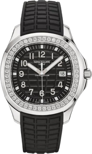 Patek Philippe Aquanaut Luce Stainless Steel Black Dial Diamond Bezel - 5267/200A - 001 - Luxury Time NYC