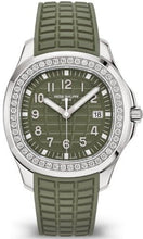 Load image into Gallery viewer, Patek Philippe Aquanaut Luce Stainless Steel Green Dial Diamond Bezel 5267/200A - 011 - Luxury Time NYC