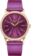 Load image into Gallery viewer, Patek Philippe Calatrava Ladies Joaillerie Rose Gold Purple Dial | 4997/200R - 001 - Luxury Time NYC