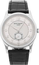 Load image into Gallery viewer, Patek Philippe Calatrava Small Seconds Platinum Silver Dial | 5196P - 001 - Luxury Time NYC