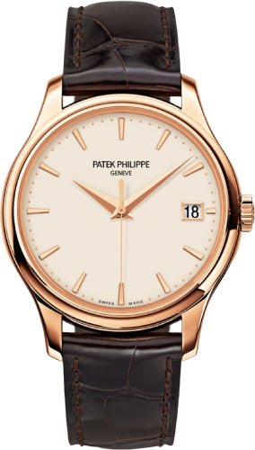 Patek Philippe Calatrava Sweep Seconds Rose Gold Ivory Dial | 5227R - 001 - Luxury Time NYC