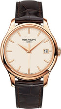 Load image into Gallery viewer, Patek Philippe Calatrava Sweep Seconds Rose Gold Ivory Dial | 5227R - 001 - Luxury Time NYC