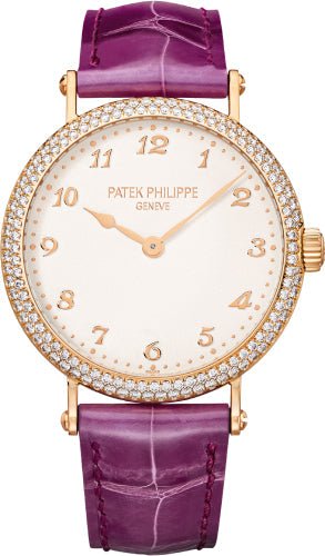 Patek Philippe Calatrava Ultra - Thin Rose Gold Silver Dial | 7200/200R - 001 - Luxury Time NYC