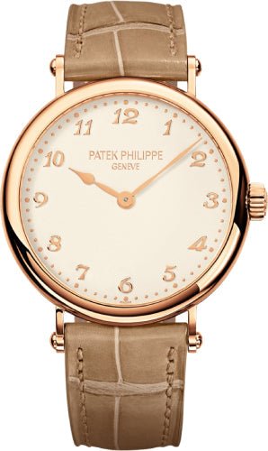 Patek Philippe Calatrava Ultra - Thin Rose Gold Silver Dial | 7200R - 001 - Luxury Time NYC