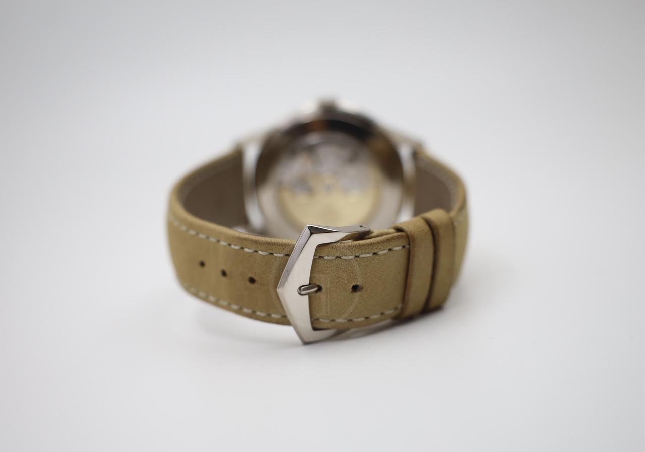 Patek Philippe Calatrava White Gold Textured Grey Dial | 5226G - 001 - Luxury Time NYC