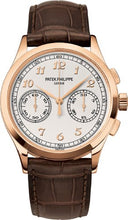 Load image into Gallery viewer, Patek Philippe Complications 39.4mm Silver Opaline Arabic Rose Gold Leather - 5170R - 001 - Luxury Time NYC