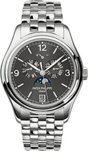 Load image into Gallery viewer, Patek Philippe Complications Annual Calendar Moon Phases Date White Gold Slate Grey Dial | 5146/1G - 010 - Luxury Time NYC