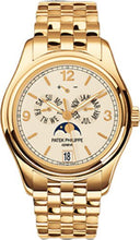 Load image into Gallery viewer, Patek Philippe Complications Annual Calendar Moon Phases Date Yellow Gold Cream Dial | 5146/1J - 001 - Luxury Time NYC