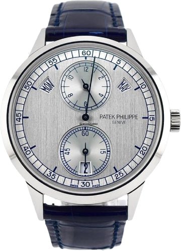 Patek Philippe Complications Annual Calendar Regulator White Gold Silver Dial | 5235G - 001 - Luxury Time NYC