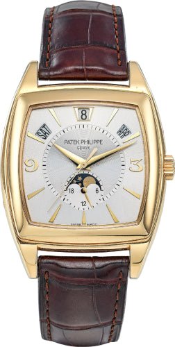 Patek Philippe Gondolo Calendario Annual Calendar Yellow Gold Silver Dial | 5135J - 001 - Luxury Time NYC