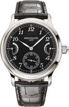 Load image into Gallery viewer, Patek Philippe Grand Complications 44 mm Grande and Petite Sonnerie Minute Repeater Platinum Black Dial - 6301P - 001 - Luxury Time NYC