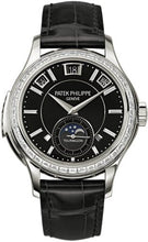 Load image into Gallery viewer, Patek Philippe Grand Complications Annual Calendar Day - Date Moon Phase 41mm Black Index Platinum Leather Manual | 5307P - 001 - Luxury Time NYC