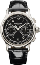 Load image into Gallery viewer, Patek Philippe Grand Complications Chronograph 33mm Black Arabic Platinum Leather Manual - 5959P - 011 - Luxury Time NYC