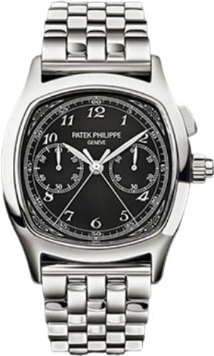 Patek Philippe Grand Complications Chronograph 37 ? 44.6mm Black Arabic Stainless Steel Manual | 5950/1A - 012 - Luxury Time NYC