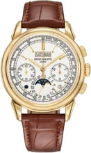 Load image into Gallery viewer, Patek Philippe Grand Complications Chronograph Perpetual Calendar Yellow Gold Silver Dial | 5270J - 001 - Luxury Time NYC