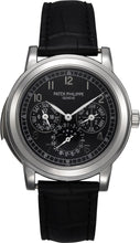 Load image into Gallery viewer, Patek Philippe Grand Complications Day - Date Annual Calendar Moon Phase Black Arabic Platinum Automatic - 42mm - 5074P - 001 - Luxury Time NYC