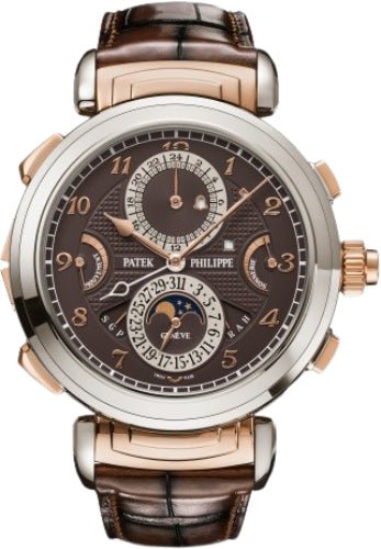 Patek Philippe Grand Complications Grandmaster Chime White/Rose Gold Reversible Case | 6300GR - 001 - Luxury Time NYC