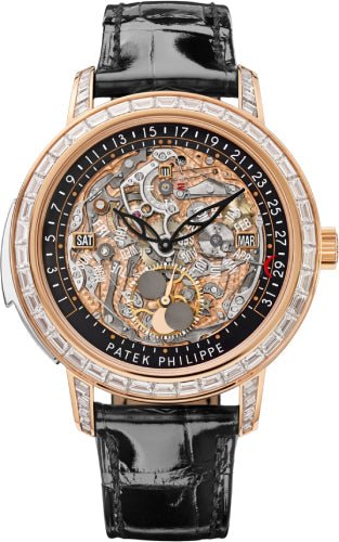 Patek Philippe Grand Complications Minute Repeater Perpetual Calendar Rose Gold Skeleton Dial | 5304/301R - 001 - Luxury Time NYC