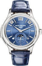 Load image into Gallery viewer, Patek Philippe Grand Complications Minute Repeater Tourbillon Perpetual Calendar White Gold Blue Dial - 5207G - 001 - Luxury Time NYC