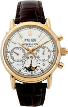 Load image into Gallery viewer, Patek Philippe Grand Complications Split - Seconds Chronograph Perpetual Calendar Rose Gold Silver Opaline Dial | 5204R - 001 - Luxury Time NYC