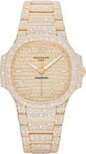 Load image into Gallery viewer, Patek Philippe Nautilus Ladies Rose Gold/Diamond Paved 35.2 mm - 7118/1450R - 001 - Luxury Time NYC