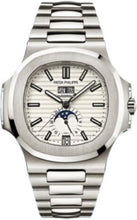 Load image into Gallery viewer, Patek Philippe Nautilus Moon Phase Date Stainless Steel White Index | 5726/1A - 010 - Luxury Time NYC